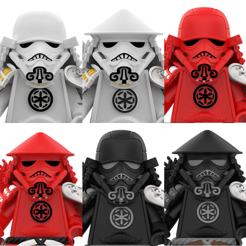 스타워즈 사무라이 트루퍼 6종 호환블록 브릭미니피규어 수집/장식/전시용 키덜트아이템 27,000원
