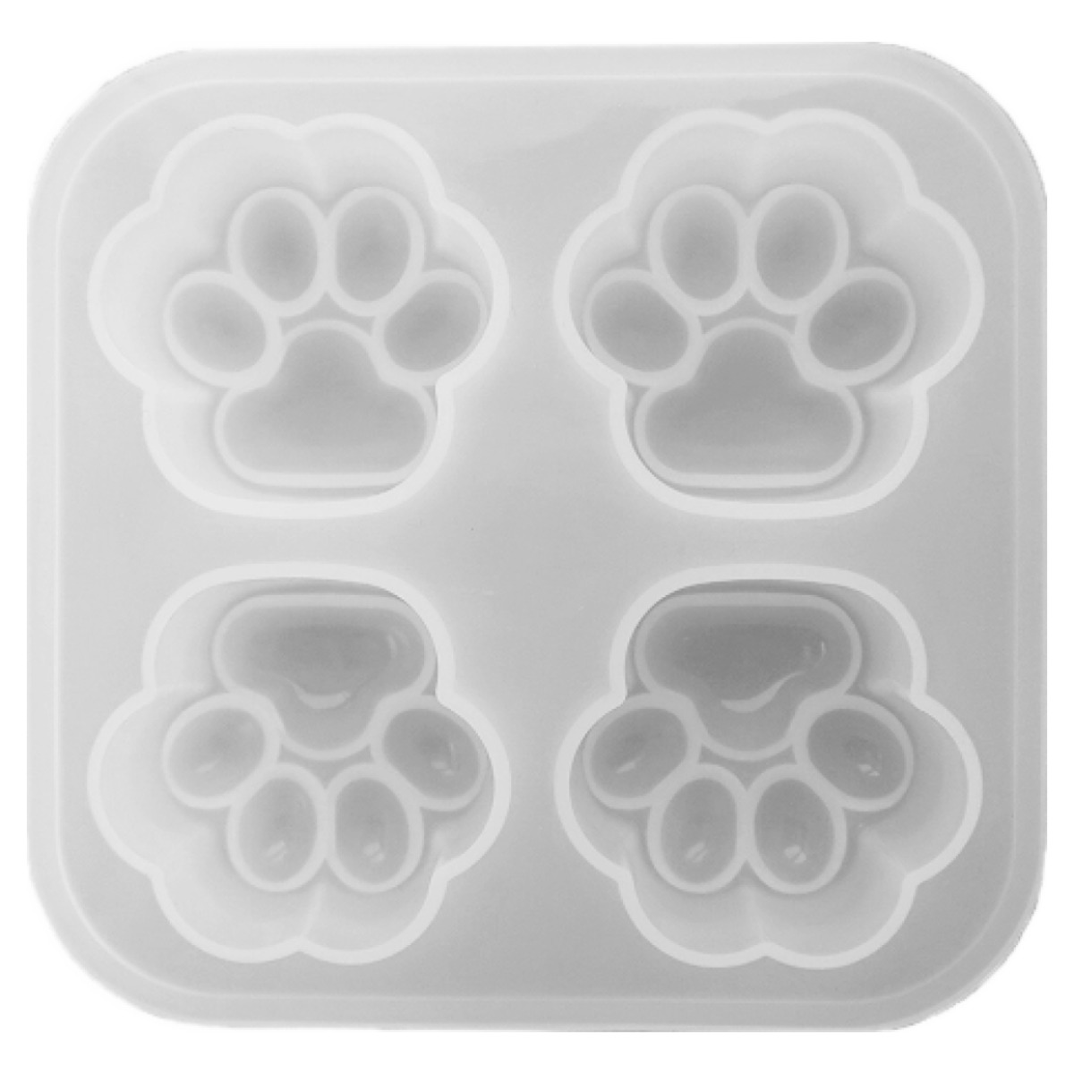 [마니랜드] 4구 냥발 몰드 / 스퀴시 레진아트 6,900원