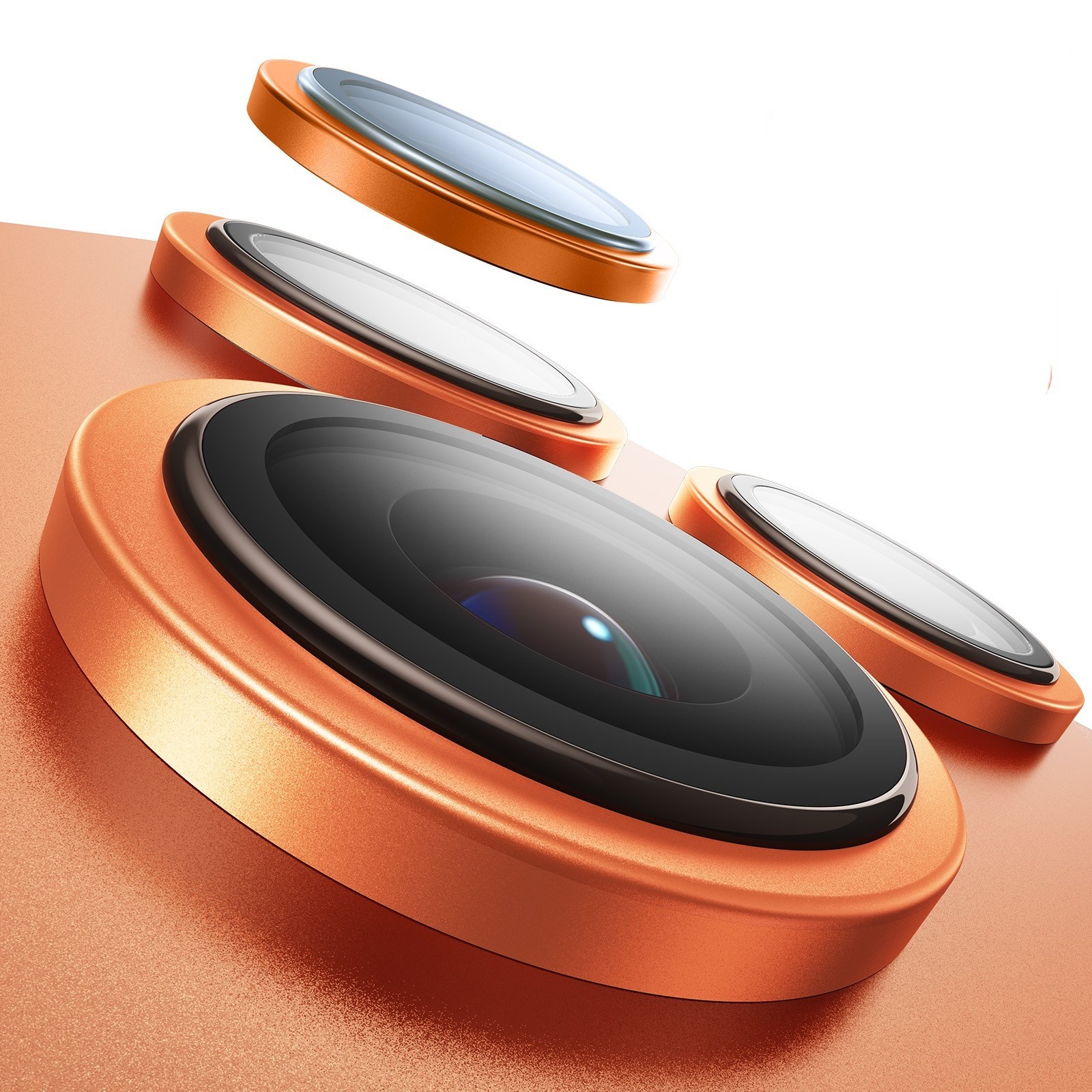 토라스 쉴드 카메라 렌즈 커버 빛번짐 방지 AR코팅 케이스 호환 강화유리 액정보호필름, 1세트 36,900원