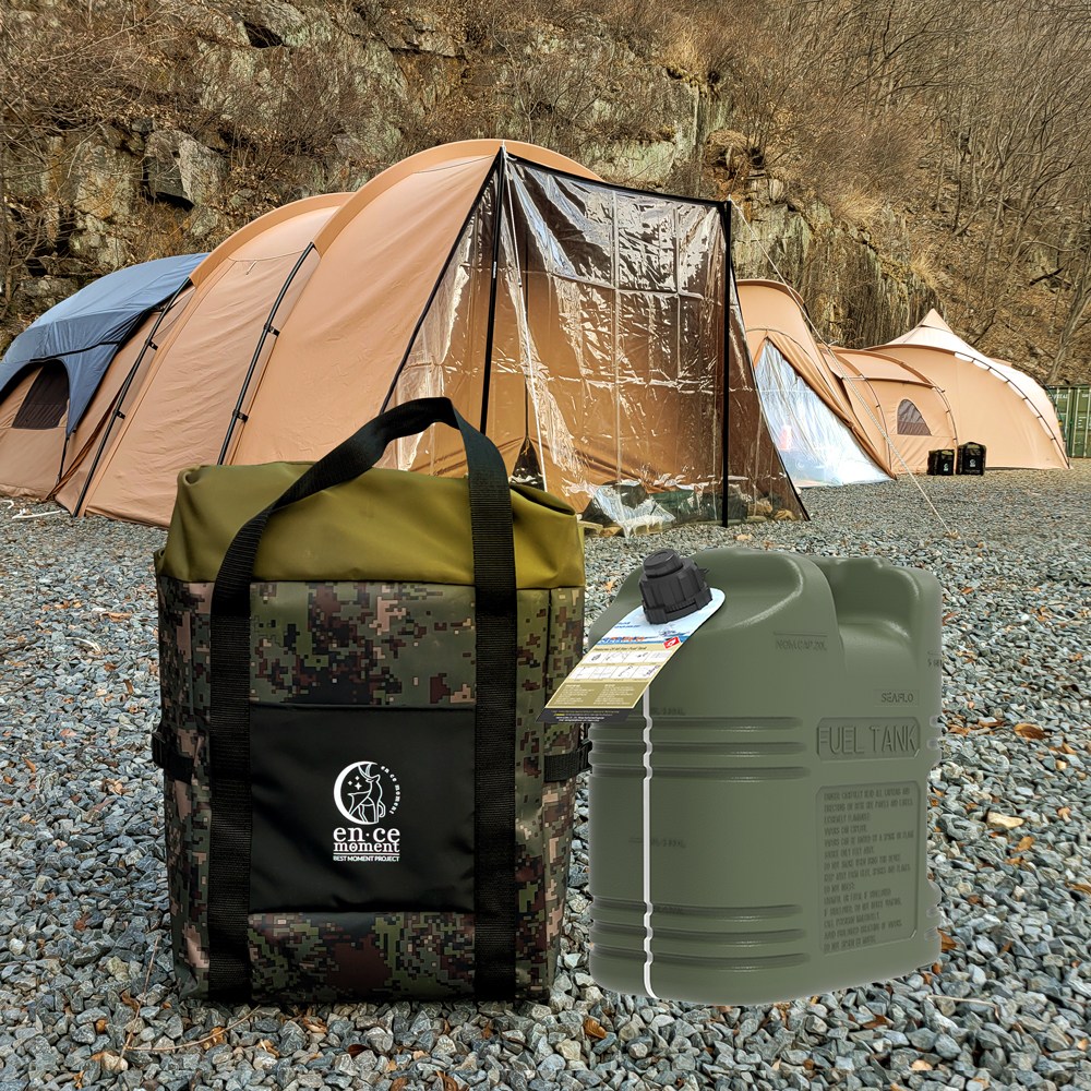 엔써모먼트 20리터 씨플로 제리캔 수납 가방 세트 캠핑 기름통 노스필 미즈호 등유통 커버 케이스 68,900원