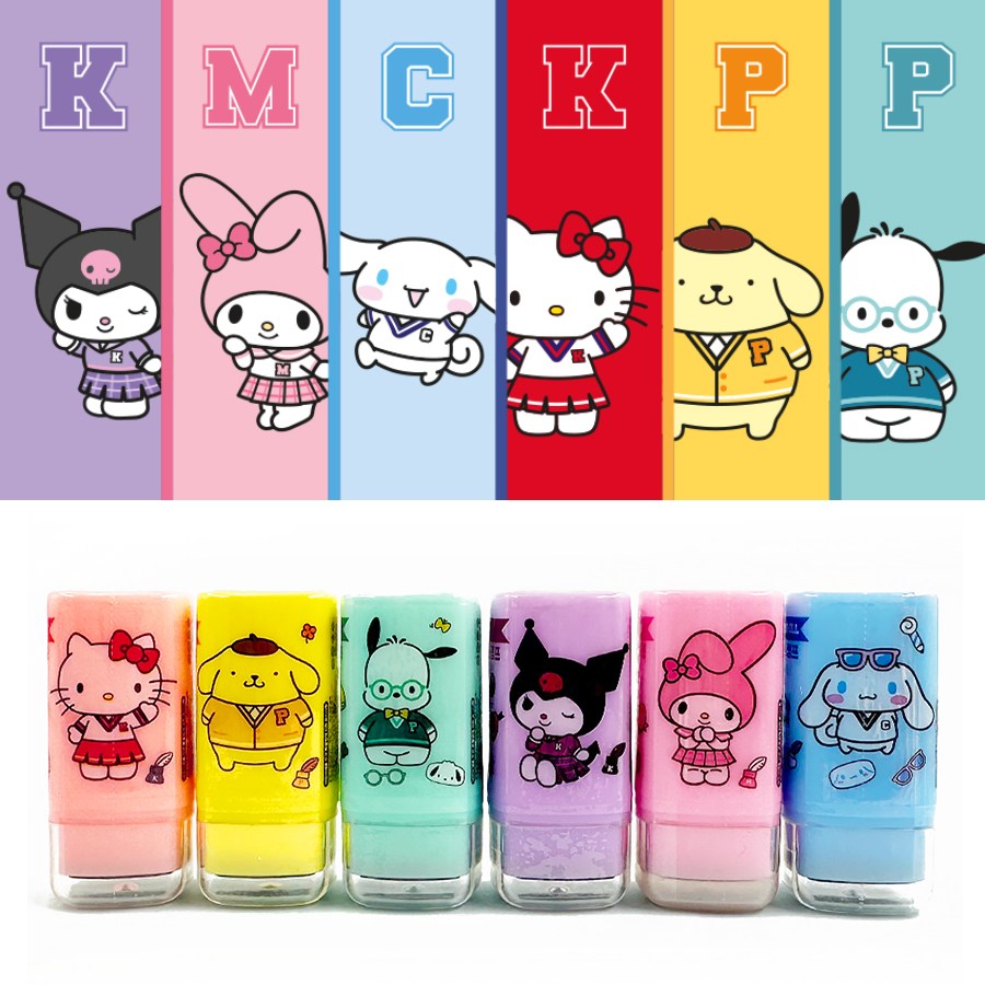 산리오캐릭터즈 캐릭터 스탬프 도장 / 만년스탬프 캐릭터스탬프도장 산리오스탬프 산리오도장 포차코스탬프 시나모롤스탬프 폼폼푸린스탬프 쿠로미스탬프 마이멜로디스탬프 헬로키티스탬프 6,050원