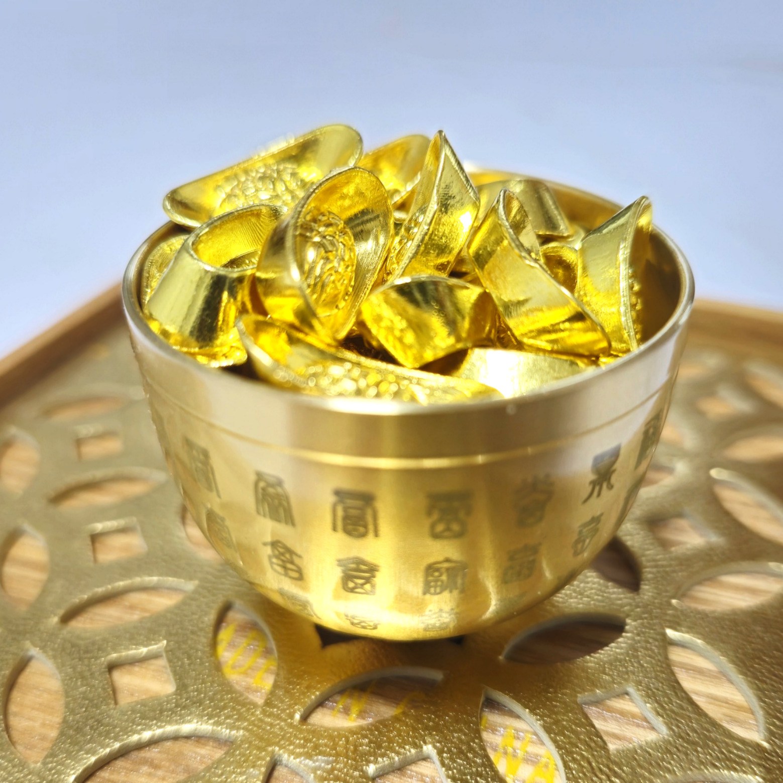 행운공방 재물운 황금 금원보 50개입 재물복 불러오는 액막이 풍수소품 15,900원