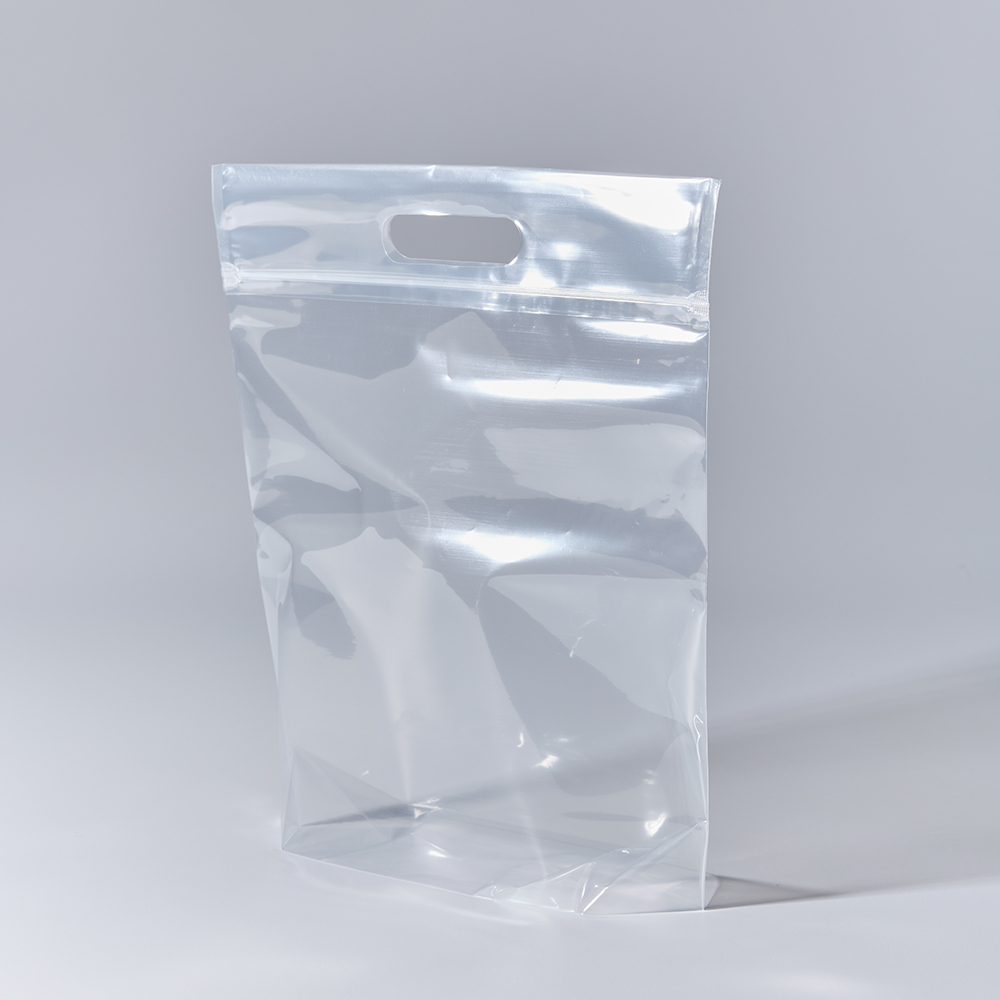 조은화학 고투명 SPE 스탠드 손잡이 지퍼백, 소(S), 1개, 50개입 13,800원