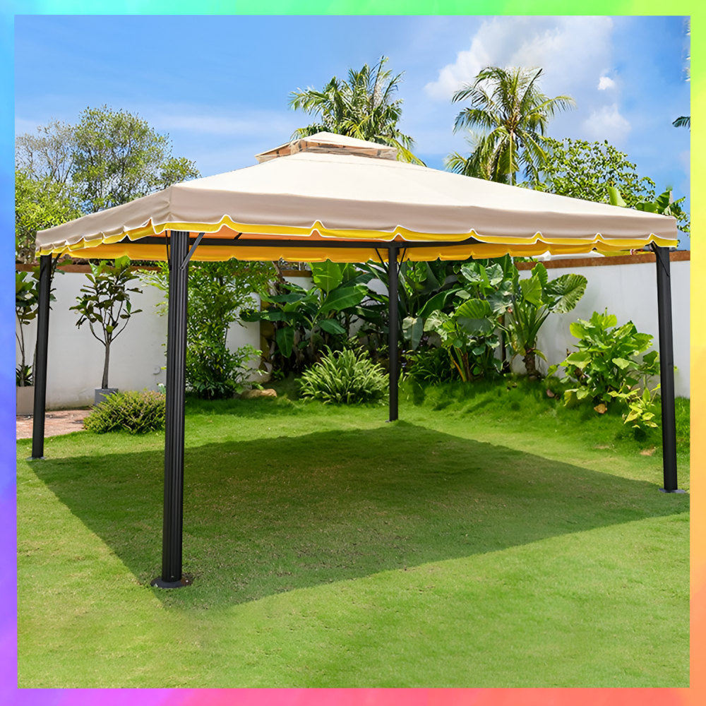쉐도라 파라솔 캐노피 타프 대형 원두막 정자 야외 조립식 옥상 바베큐장 주택 천막 하우스 439,000원