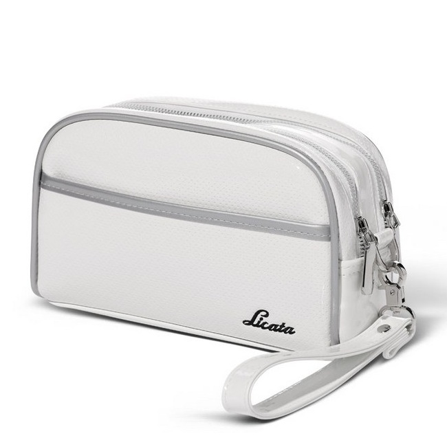 리카타 에나멜 경량 방수 골프용품 파우치백 골프공 주머니 손가방, 에나멜 화이트, 1개 23,500원