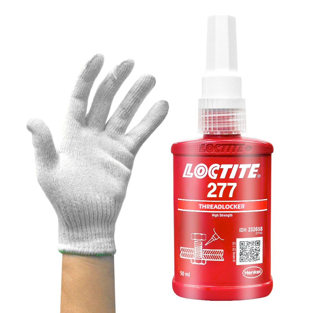 록타이트 나사고정제 277 50ml + 면장갑 자동차 중강도 볼트 너트 풀림방지 20,000원