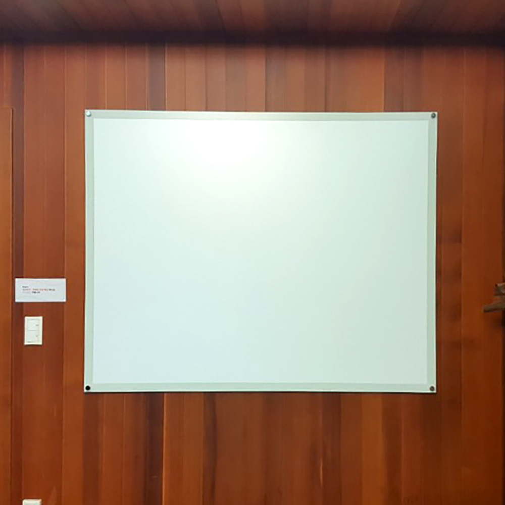 스크린 유리칠판 다보형 (빔프로젝터 사용, 판서 가능) 2,000,000원
