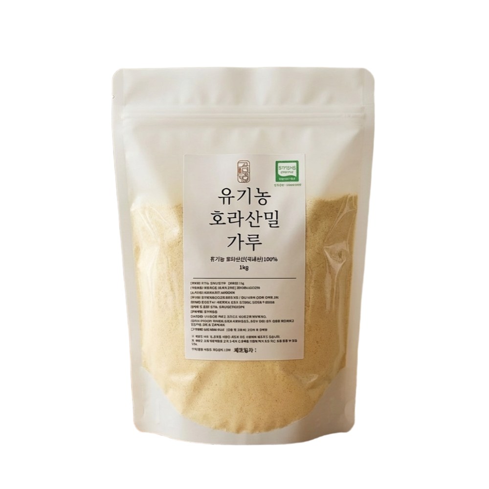 곡물연구소 유기농 호라산밀 카무트 가루, 1개, 1kg 23,900원