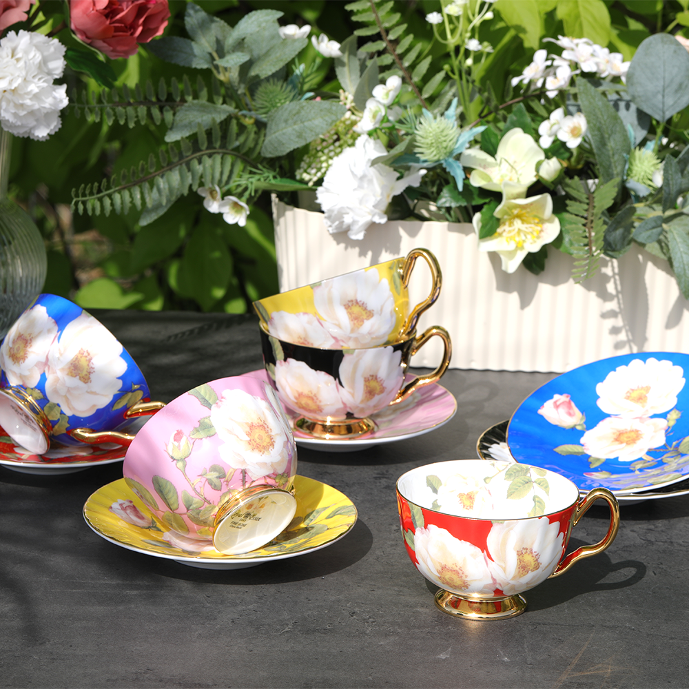 로얄에식스 스테콜 본차이나 커피잔 5인조 세트 101,640원