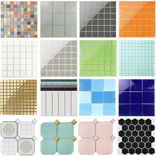 자기질 모자이크타일 벽 바닥타일 모음 1,550원