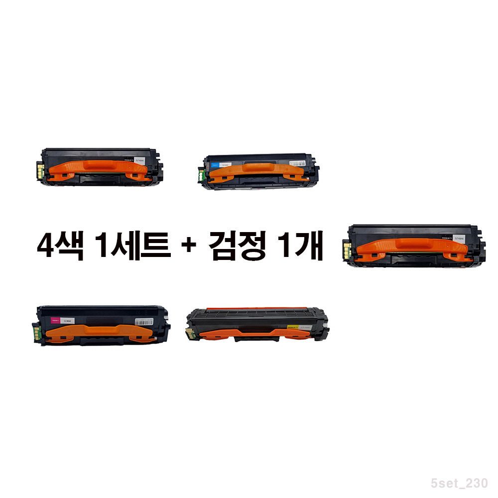 [MOA 재생토너] 삼성 CLP 415 표준용량 5색set, 1세트, 5색 141,300원