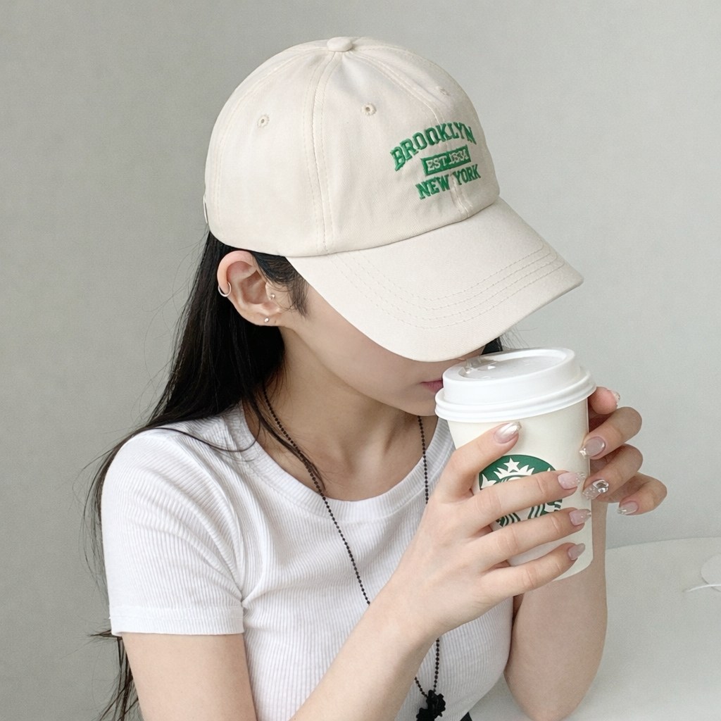디아쿠아 남녀공용 브루클린 뉴욕 NY 심플 자수 야구모자 볼캡 모자 6,210원
