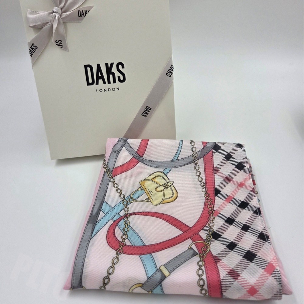 [백화점 정품] 여성 닥스 스카프 DS0611 면 실크 쁘띠 손수건 35,900원
