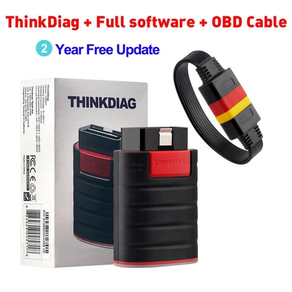 호환  THINKCAR Thinkdiag OBD2 스캐너 전체 소프트웨어 2 년 전체 시스템 블루투스 16 리셋 서비스 코드 리더 PK AP200 easydiag4 268,500원