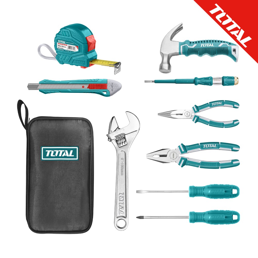 토탈공구 수동공구 세트(9P) - THKTHP90096, 1개 58,000원