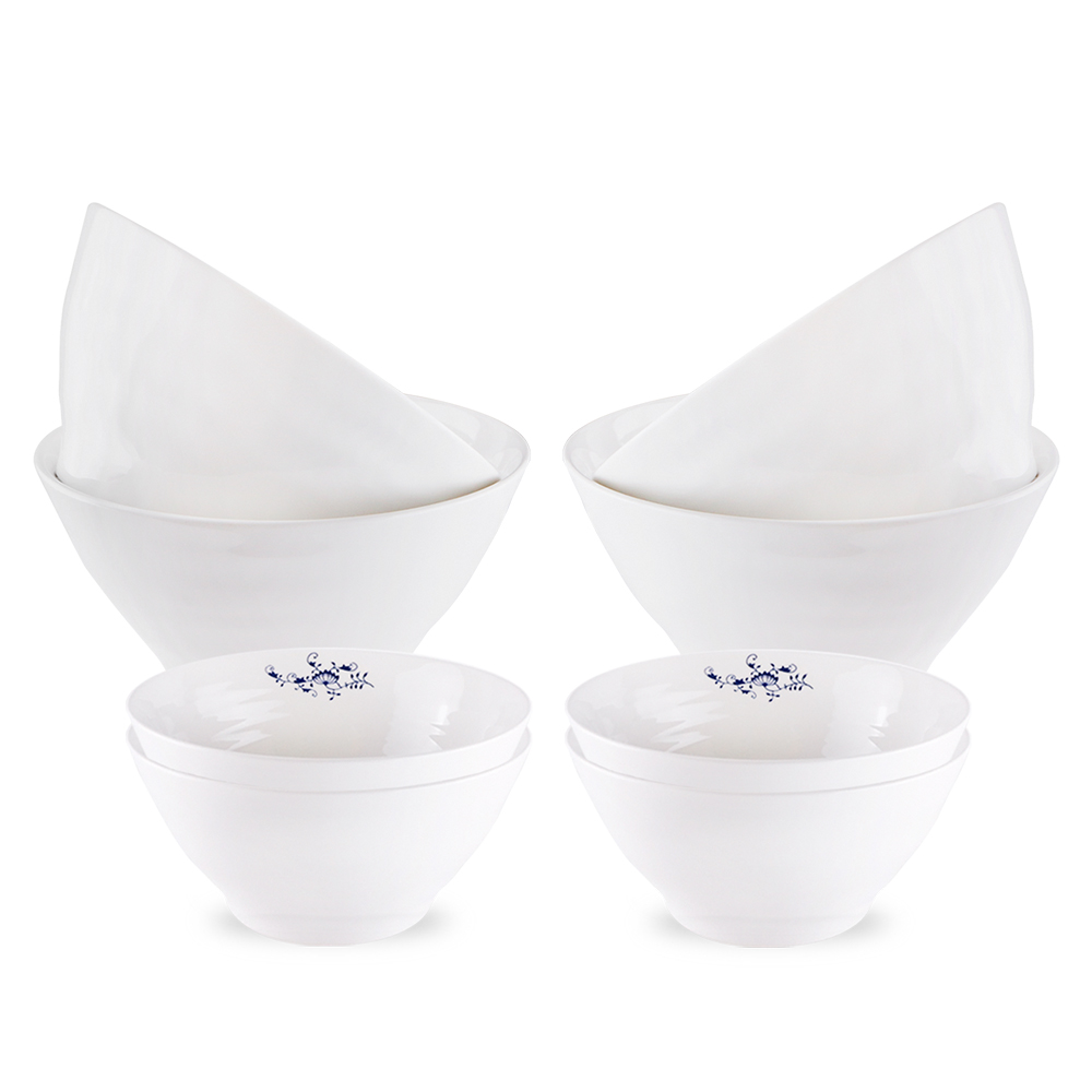 쯔비벨무스터 프라하 공기대접 8p세트 160,000원