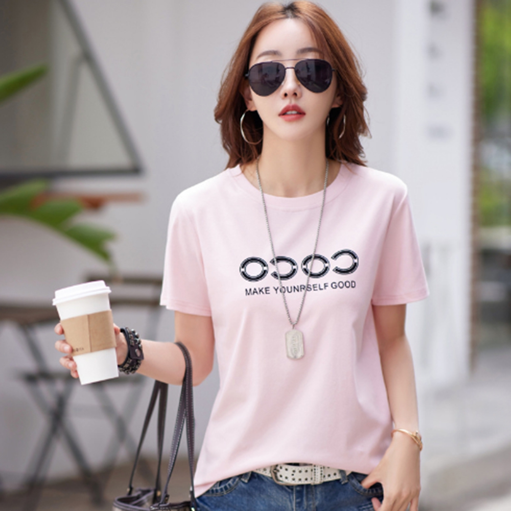 리치언니 여성용 NEW 5color 여름 패션 유니크 캐주얼 데일리룩 슬림핏 라운드 반팔 티셔츠 17,800원