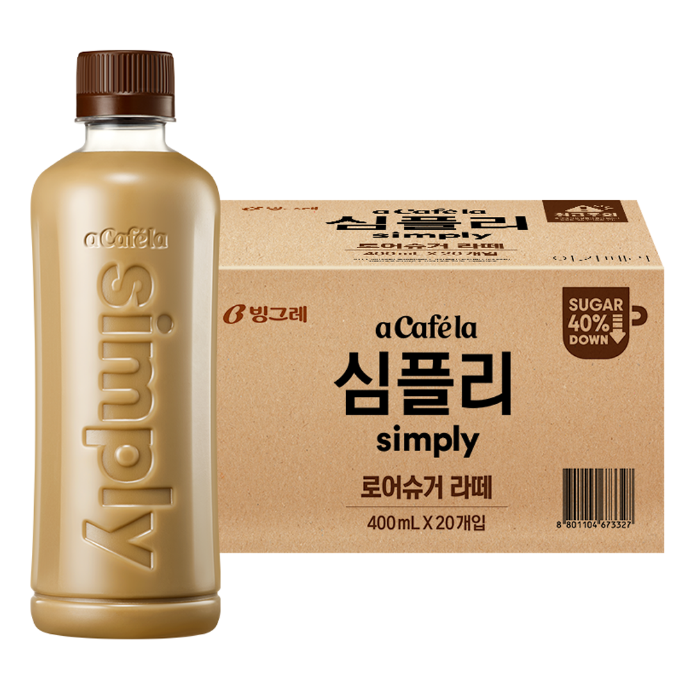 아카페라 심플리 로어슈거 라떼 무라벨 27,600원