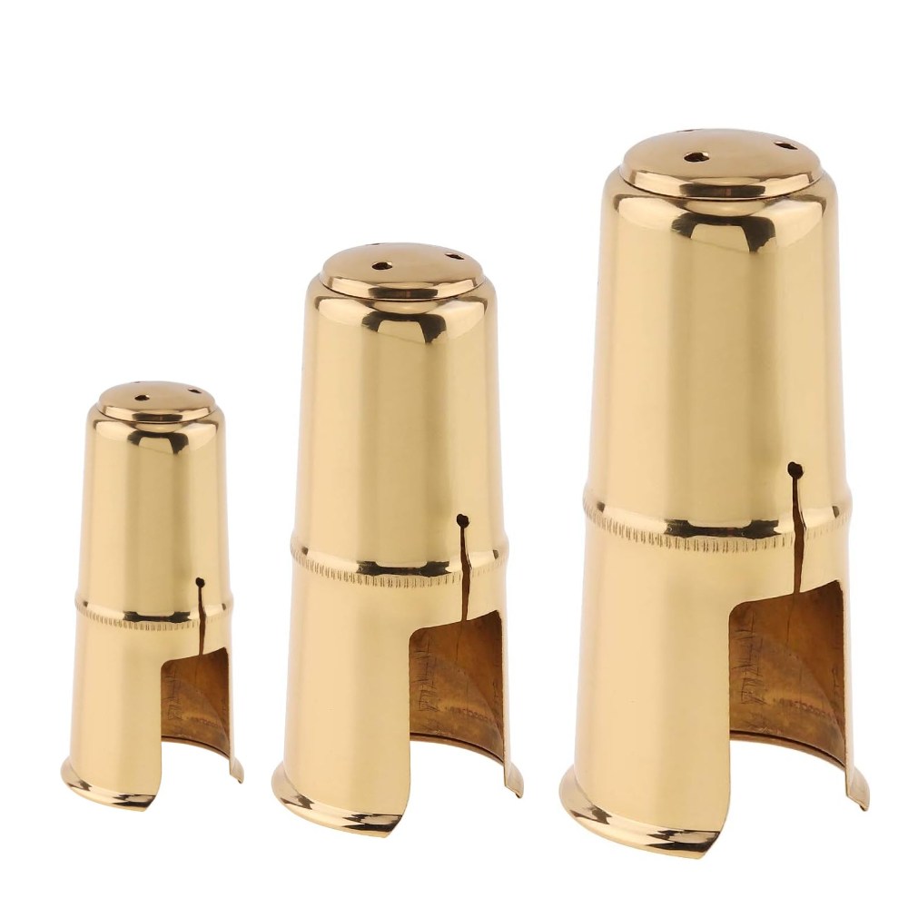 (드림테크)색소폰 마우스피스 캡 마우스피스 보호 덮개 메탈 금도금 하드러버용, 1개, 테너용 10,300원