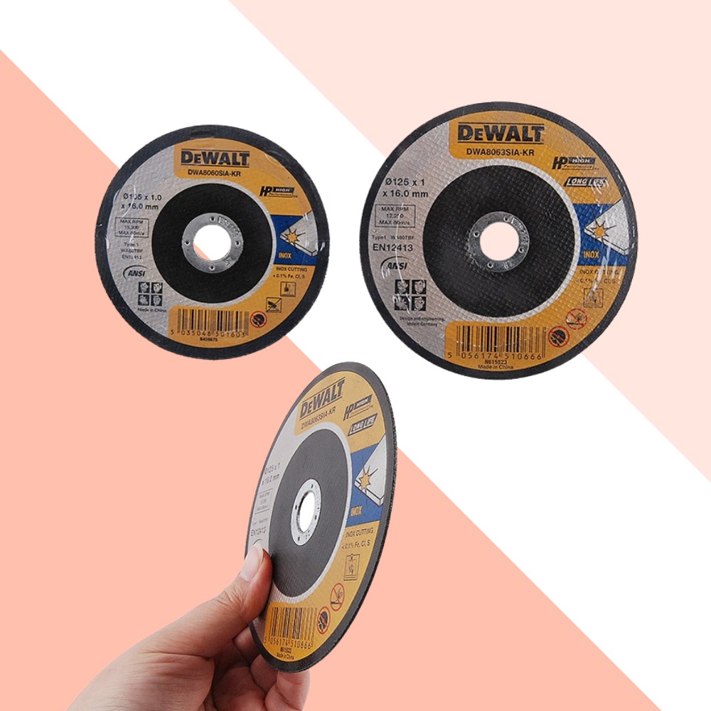 디월트 절단석 그라인더 날 금속용 철재 스텐 겸용, 1개 2,390원