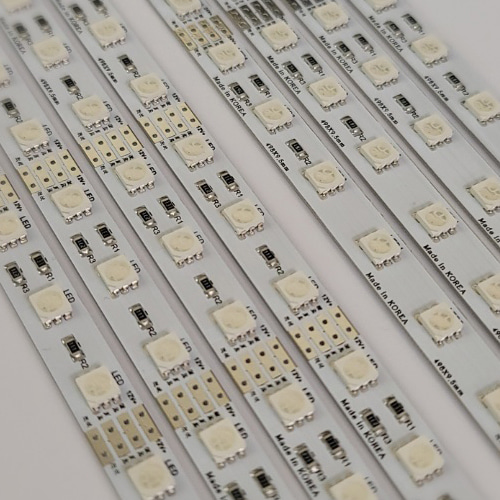 RGB 엘이디바 12V 24V 498X9.5 7.2W 2,900원