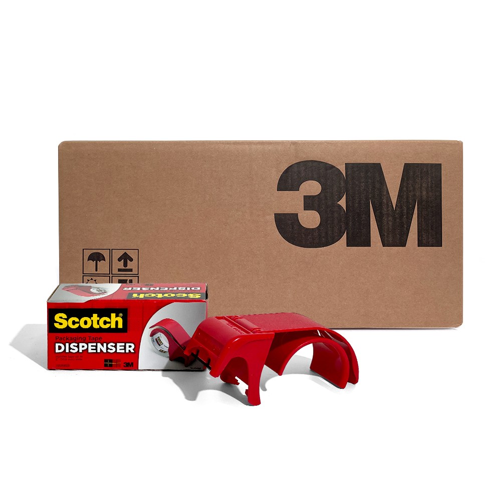 3M 박스테이프 고강도 포장테이프 372KS(디스펜서 포함) OPP테이프 국내생산, 48개, 황색 59,500원