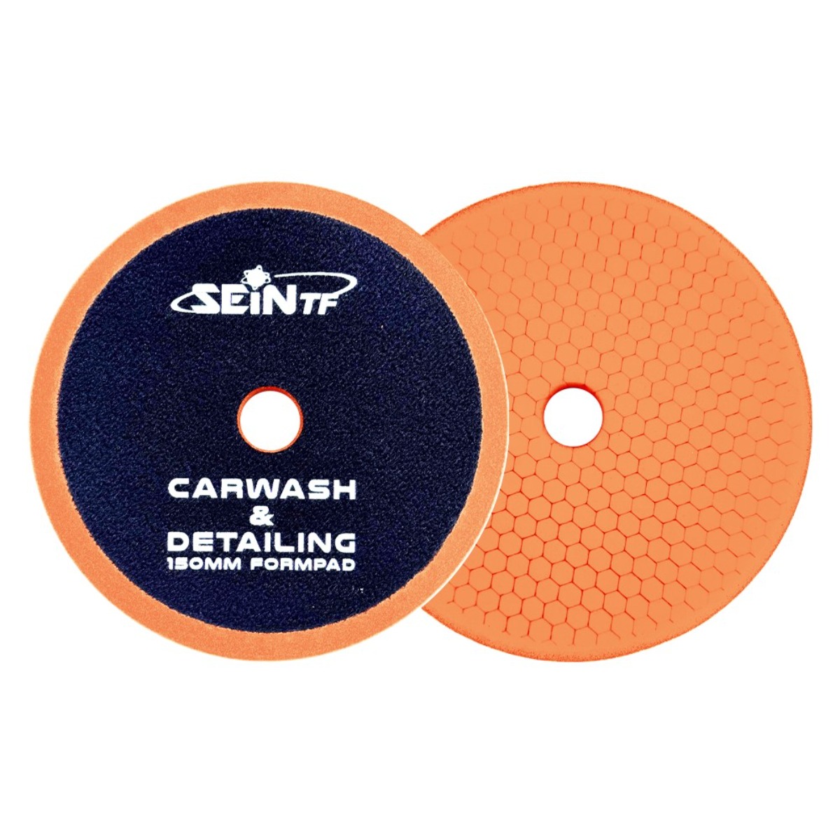 세인 차량용 독일산 폼 광택패드(벌집-고급형) 폴리싱 유막 제거 전동드릴 광택기, 오렌지(60PPI), 현재가 12,000원