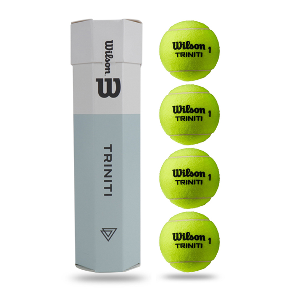 윌슨 테니스공 트리니티볼 4개입 WRT115200 친환경 시합구 11,600원
