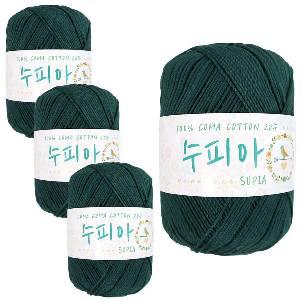 털실나라 수피아 코튼 코마면 뜨개실 18,000원