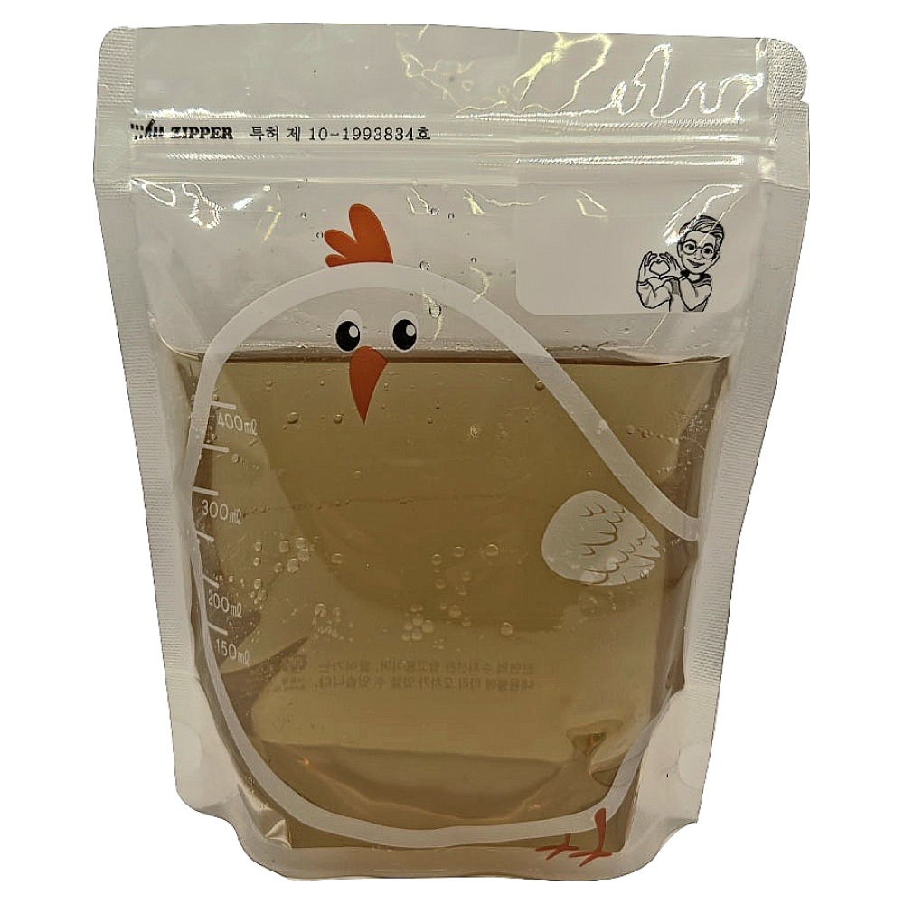 이루다팩토리 꼬꼬수치선 다용도 육수저장팩 400ml 15 x 18 cm, 480개, 1개입, 소(S) 73,800원