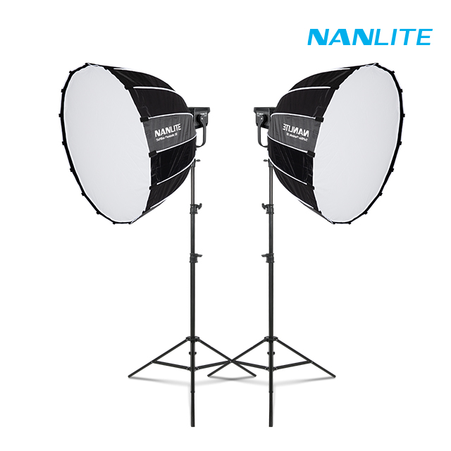 [NANLITE] 난라이트 포르자300II 소프트박스90 투스탠드 세트 스튜디오 LED 조명 Forza300II 3,488,000원