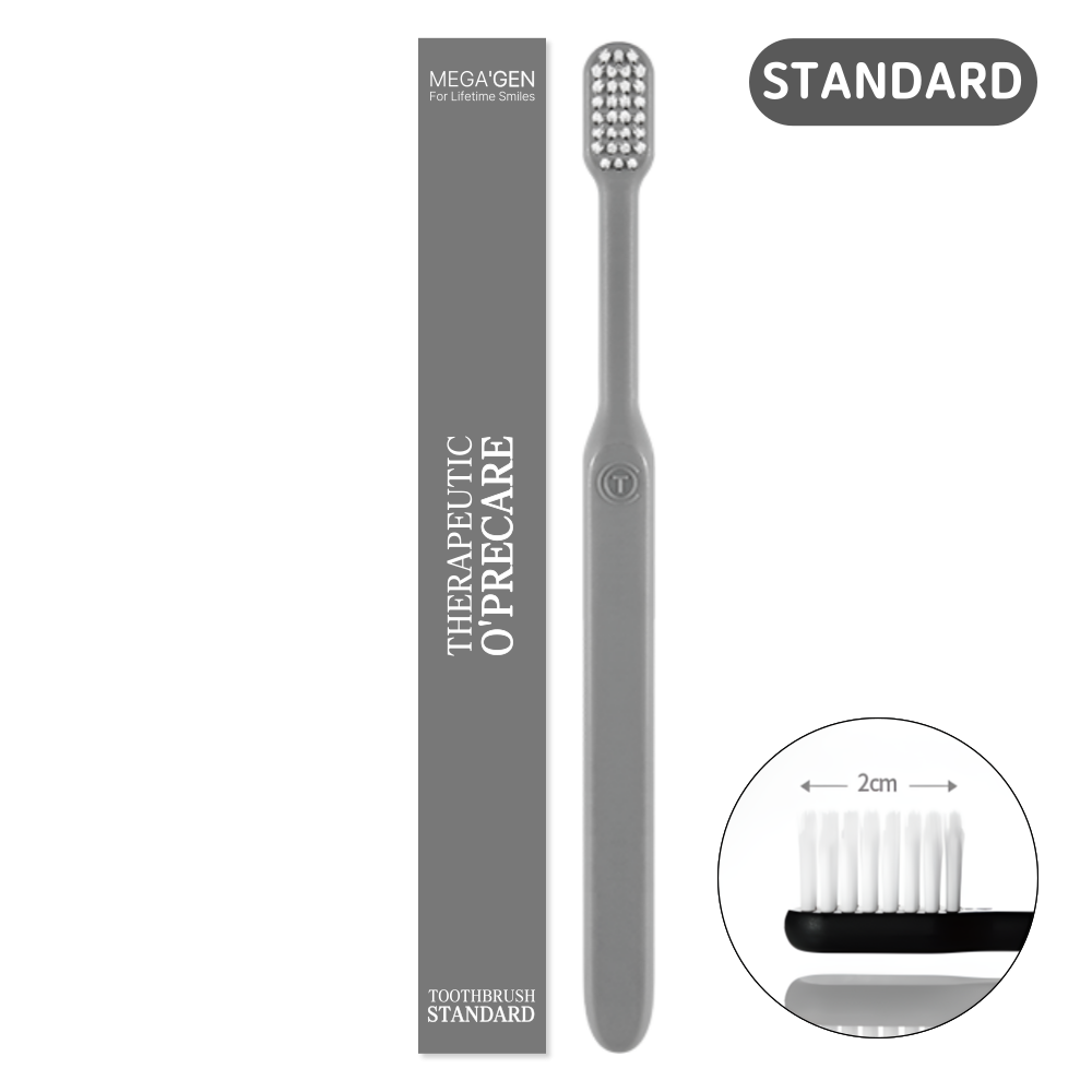 오프리케어 스탠다드 이중미세모 칫솔 그레이 4,500원