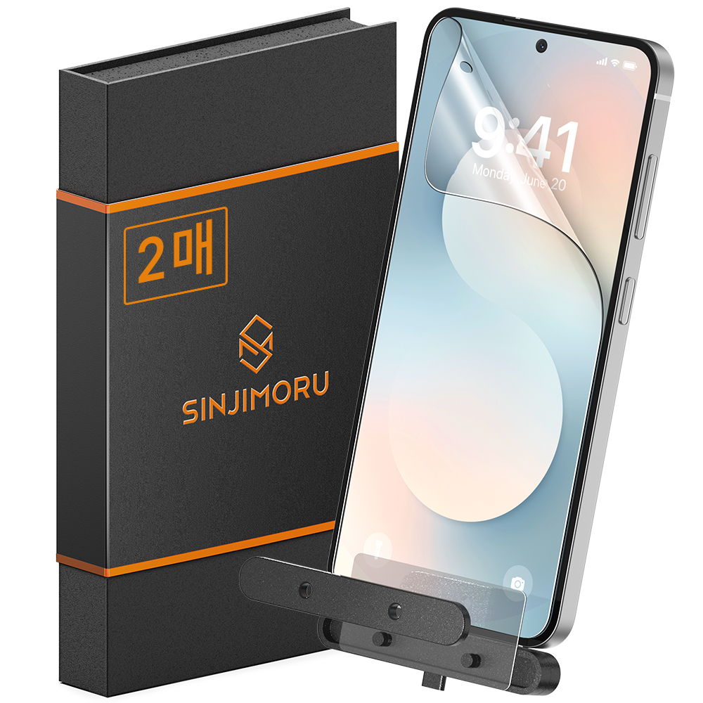 신지모루 쉬운부착 PET 풀커버 복원 휴대폰 액정보호필름 2p 세트 6,930원