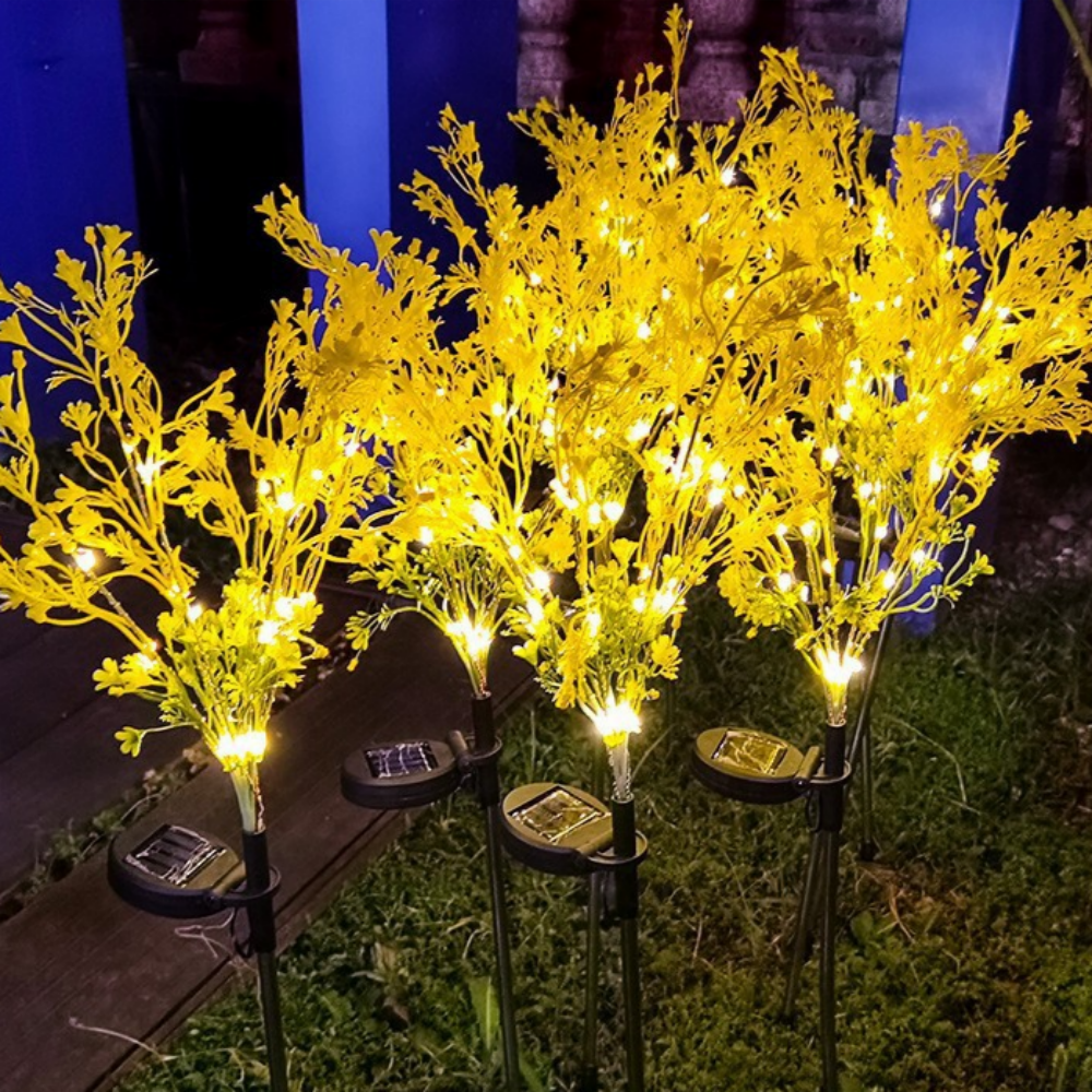 노란집 태양광 꽃등 태양열 정원등 야외등 유채꽃 8,800원