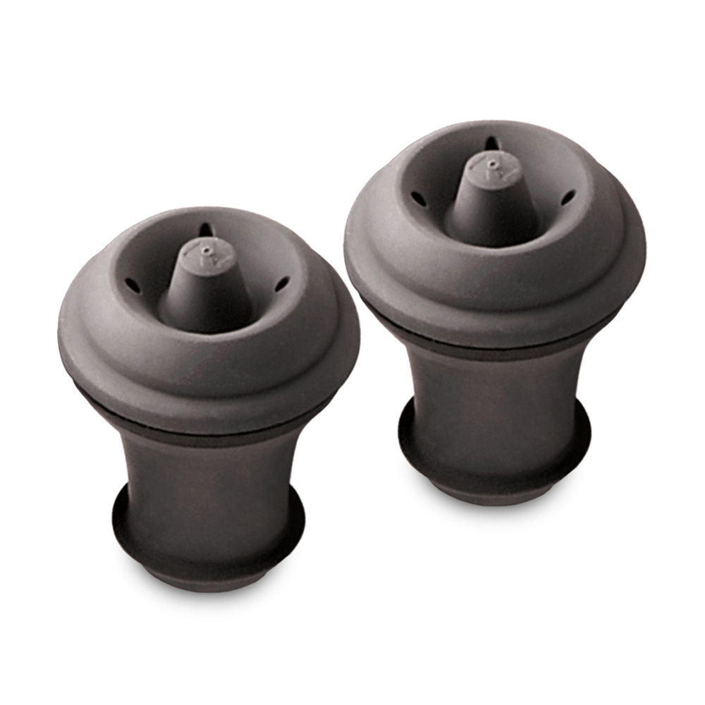 바큐빈 배큐엄 와인 스토퍼 2개입, Black, 1개 12,360원