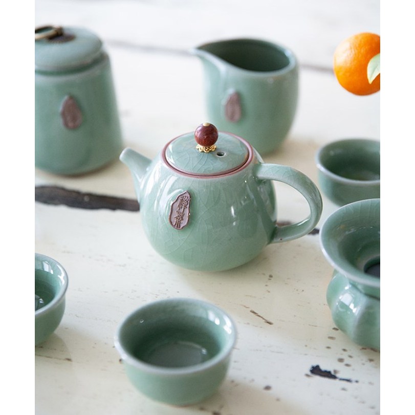 다도세트 연민트 4인 풀다기세트 전통다기 다도수업 교육용 집들이 선물용 찻상포함 99,000원