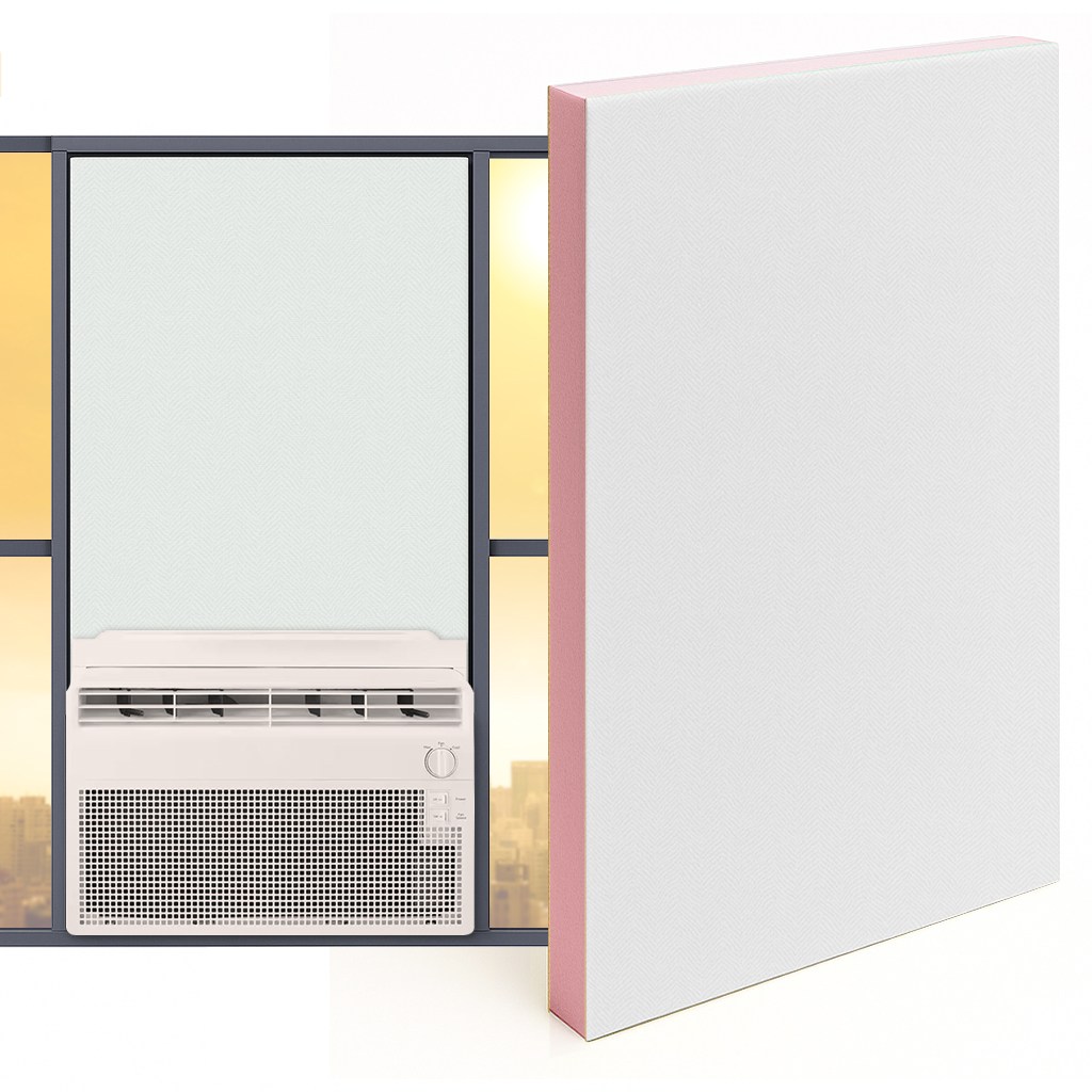 창문형에어컨 가림막 창문가리개 아이소핑크 단열재 간편설치 맞춤제작 240원