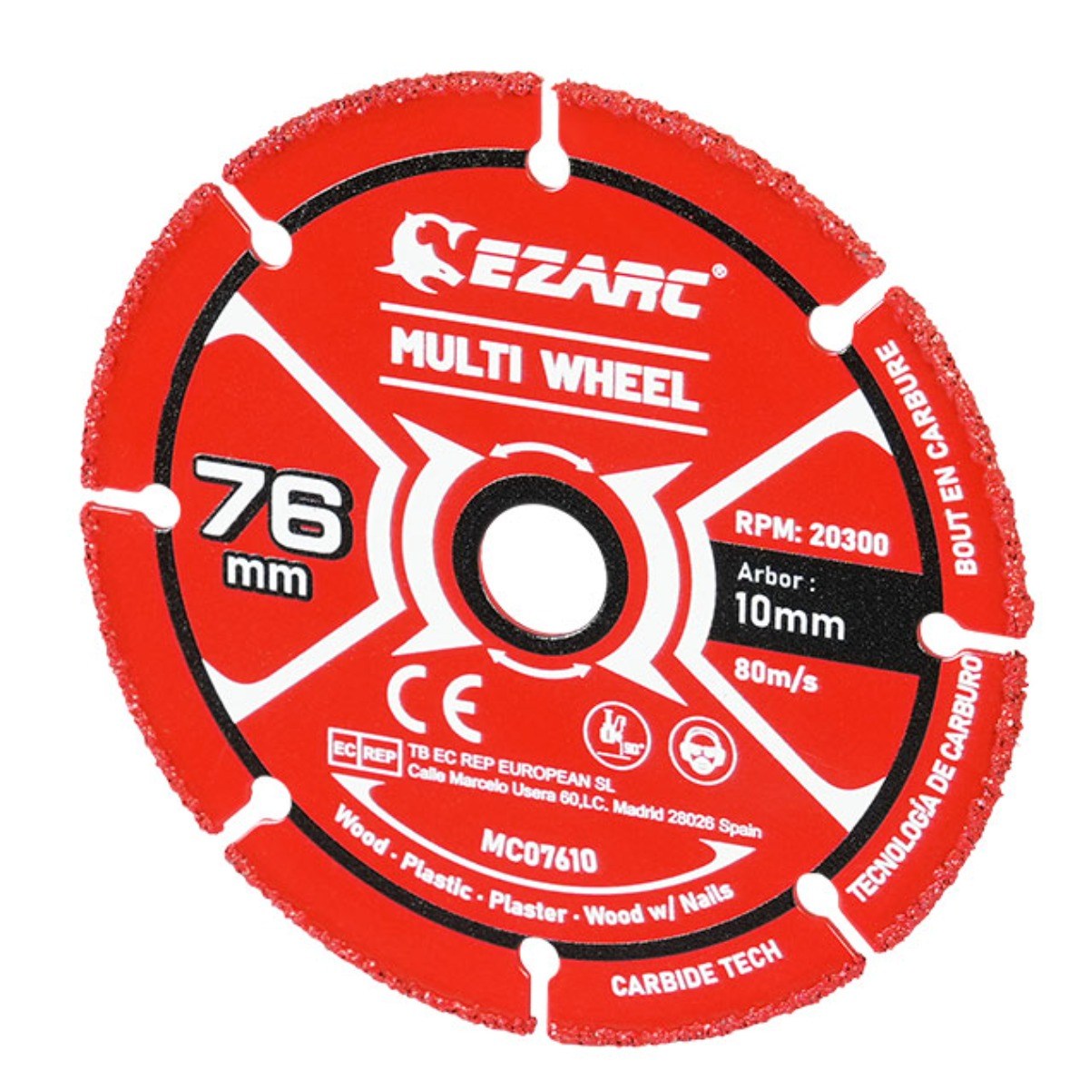 이작툴스 3인치 멀티용 절단석 멀티날 2장 그라인더날 철재 석고보드 목재 플라스틱 14,600원