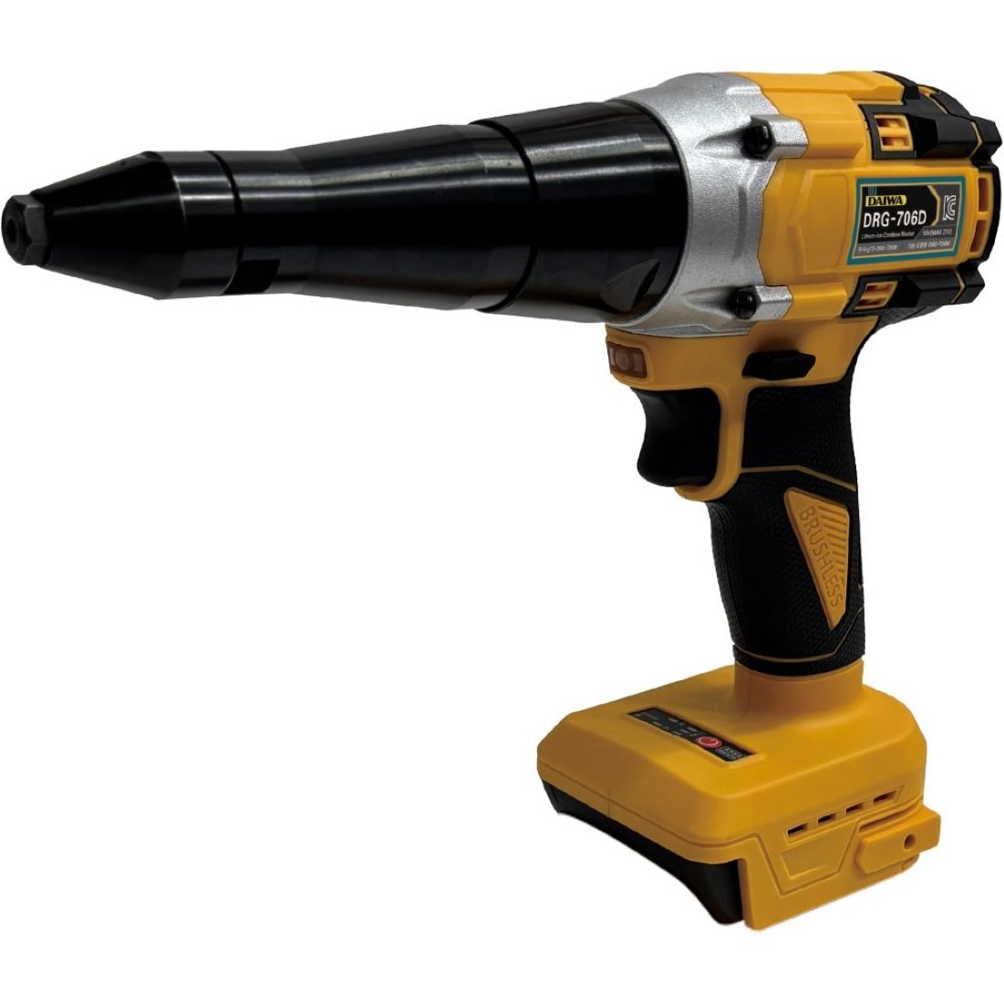 DAIWA 충전 리베트건(DRG-706) / 디월트,마끼다 배터리 호환 / 스텐리벳못 호환, 1개 114,900원
