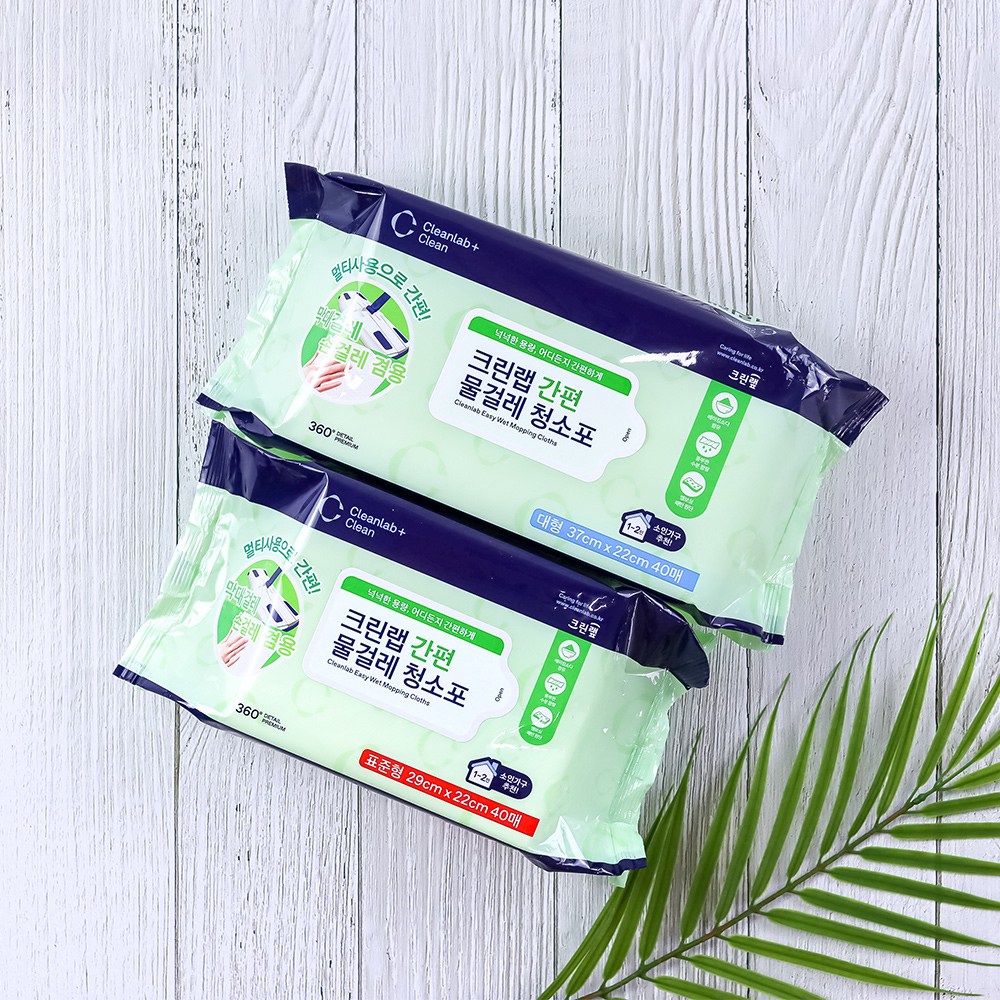 크린랩 간편 물걸레 청소포, 4개 14,900원