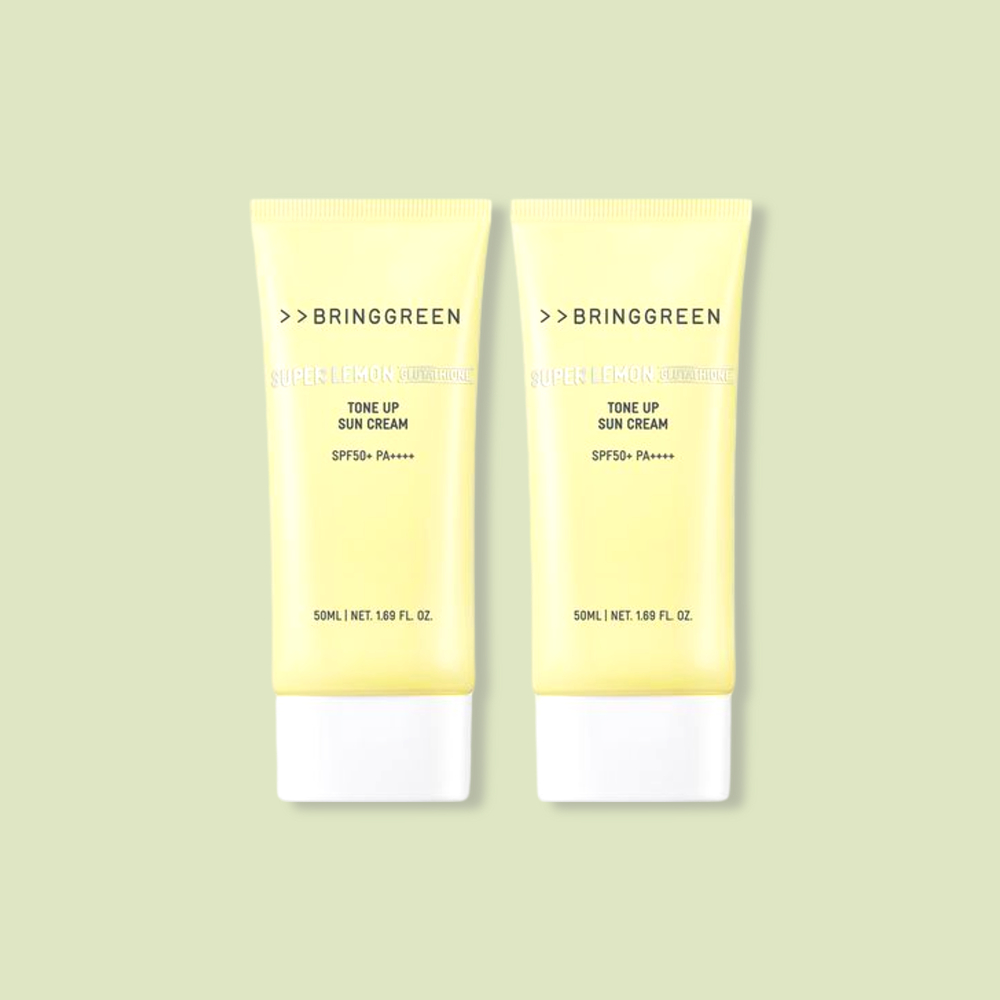 브링그린 슈퍼레몬 글루타치온 톤업 선크림 1+1 20,350원