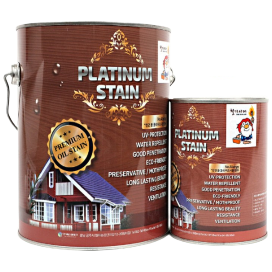오일스테인,플레티넘 스테인,1리터,나무 오일, 1개, 1L, 오일스테인 1L/호두나무 12,000원