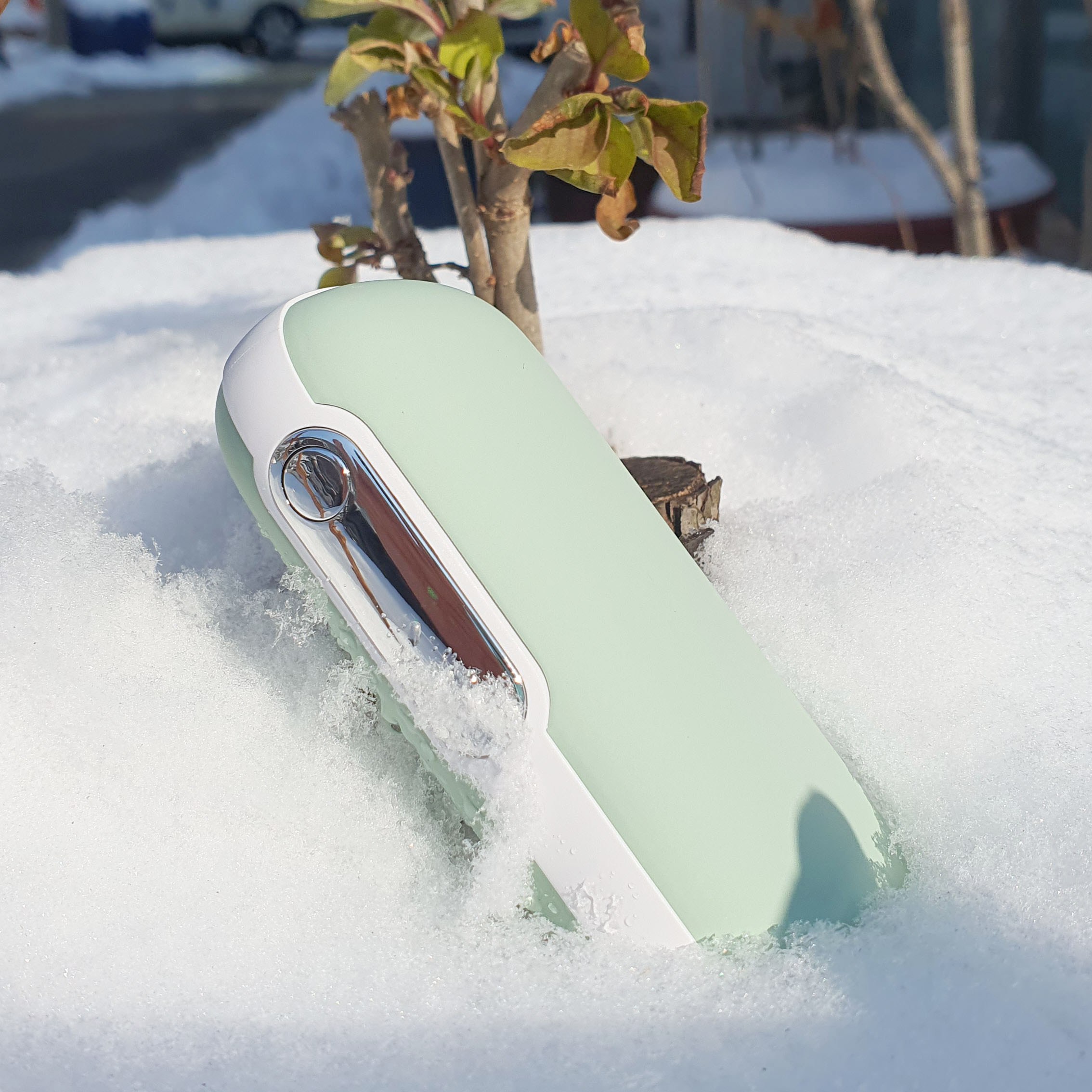 라온 충전식 손난로 보조배터리 양면 발열 10000mAh 라이트 그린 36,900원