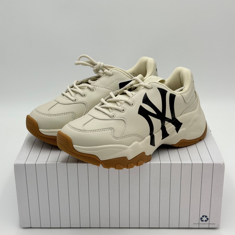 [백화점매장판] MLB 운동화 런닝화 빅볼 청키 A 뉴욕 양키스 라이트 베이지 3ASHC104N-50BGL 109,000원