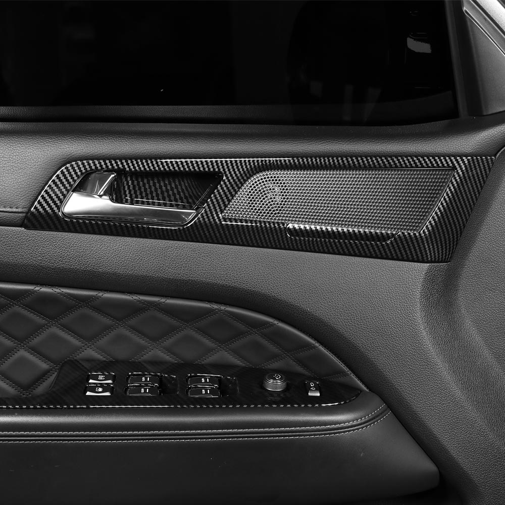 유투카 호환 렉스턴 스포츠 스포츠 칸 튜닝 도어 프레임 커버 우드 카본 몰딩 용품 49,000원