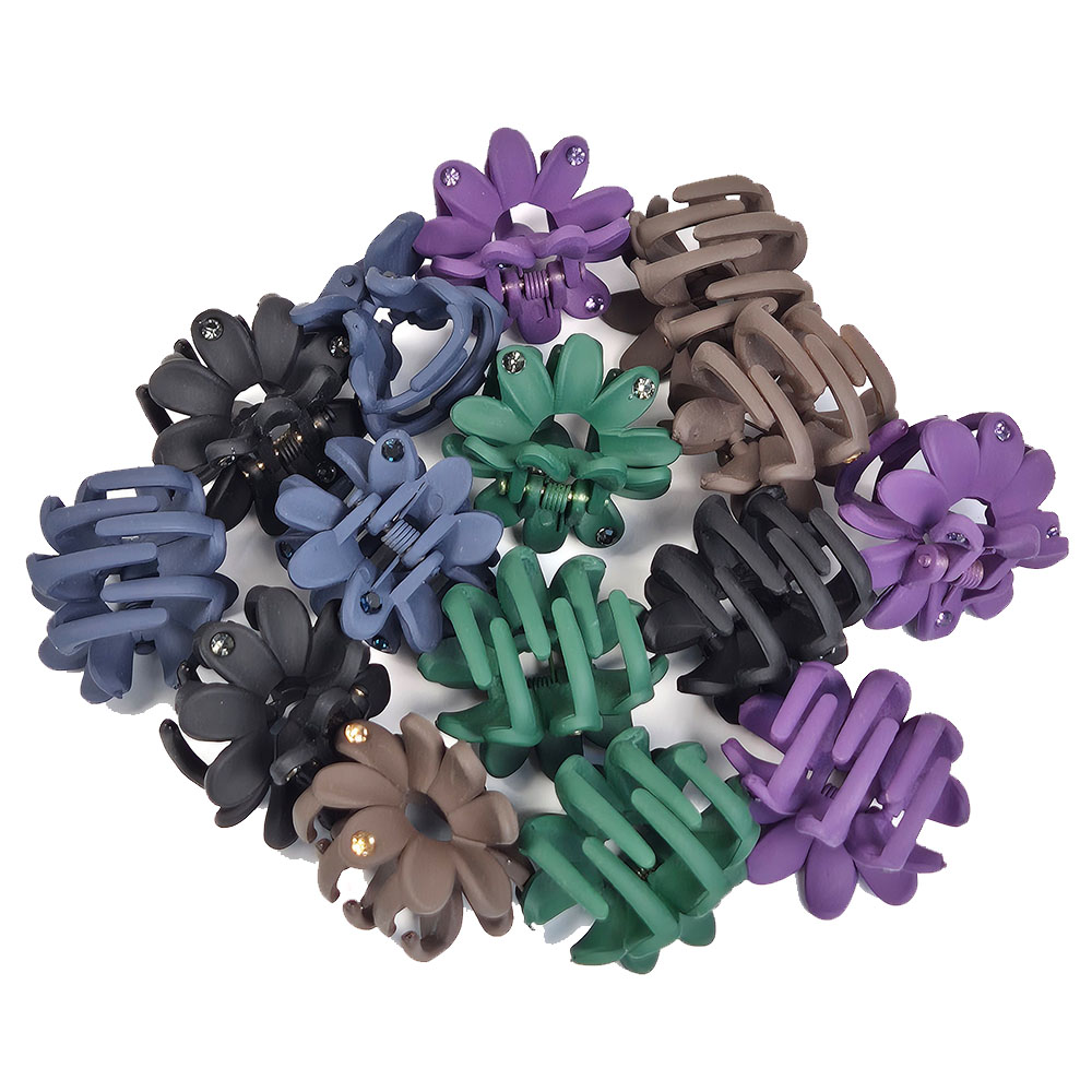 딜메이트 플라워 미니 집게핀 강력 머리핀 앞머리 고정핀 15P 세트 19,900원