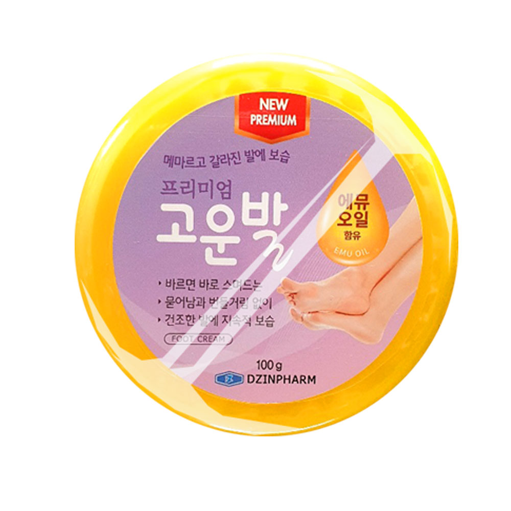 고운발크림 발뒤꿈치크림 발각질제거 풋크림 고운발, 1개, 1개입, 100g 4,900원