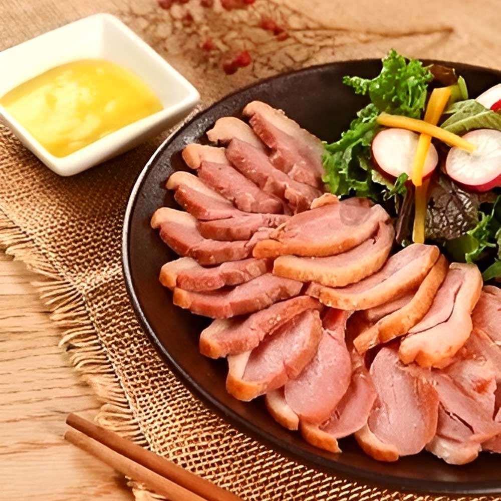 무항생제 훈제오리 슬라이스 국내산100% 당일도축 신선오리정육 원료로 생산 19,900원