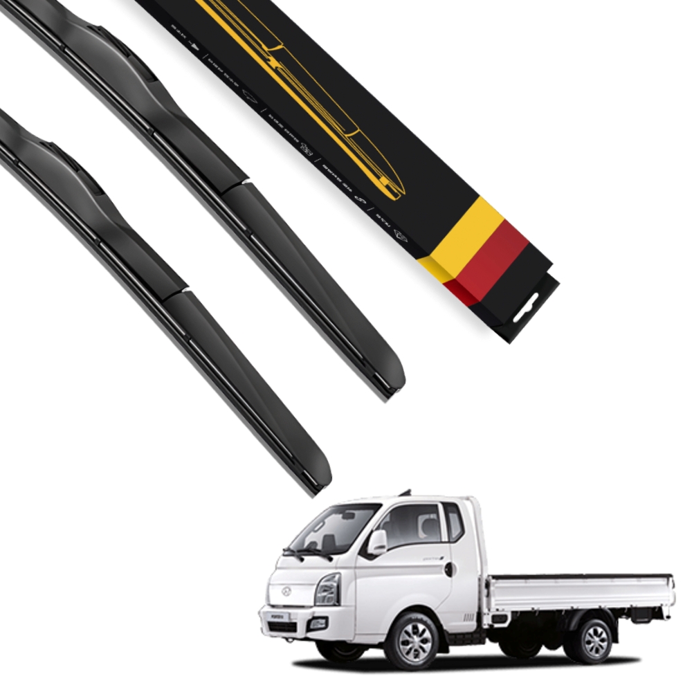 1+1 현대 포터2 1톤 전기차 일렉트릭 전차종 와이퍼 호환 순정형 하이브리드 와이퍼블레이드 16,060원