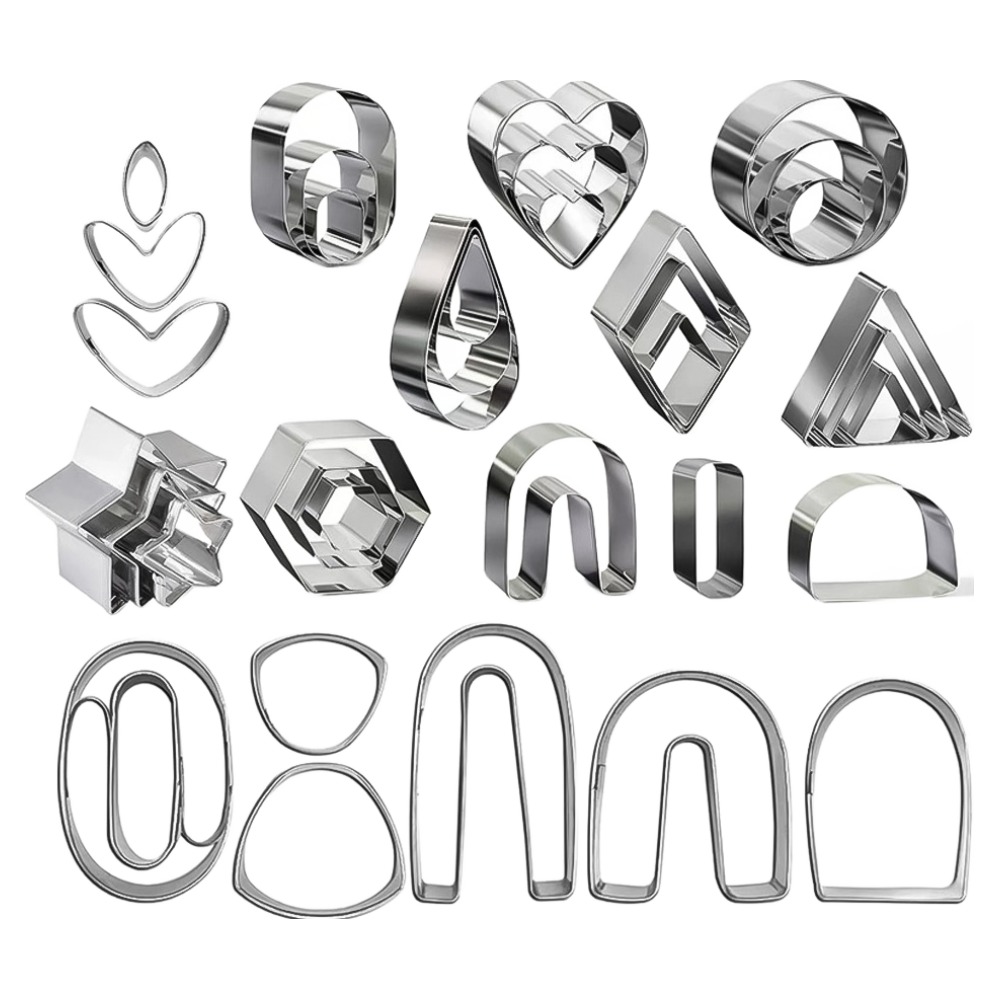 코히모 클레이 DIY 모양 찍기틀 36종 세트 5W0452, 1세트, 단일색상 10,800원